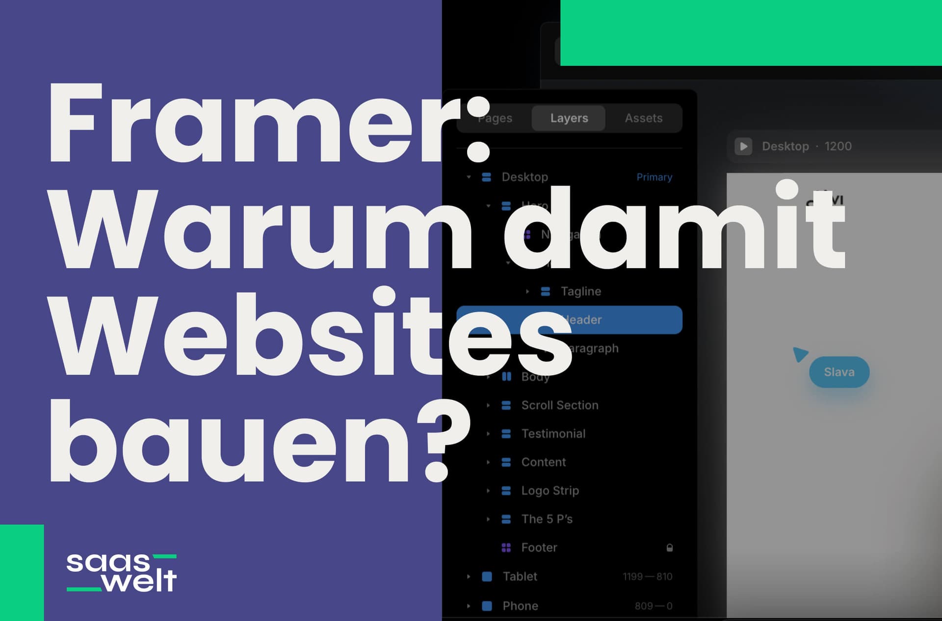 Framer: 7 Gründe, warum es perfekt für deine Business-Website ist