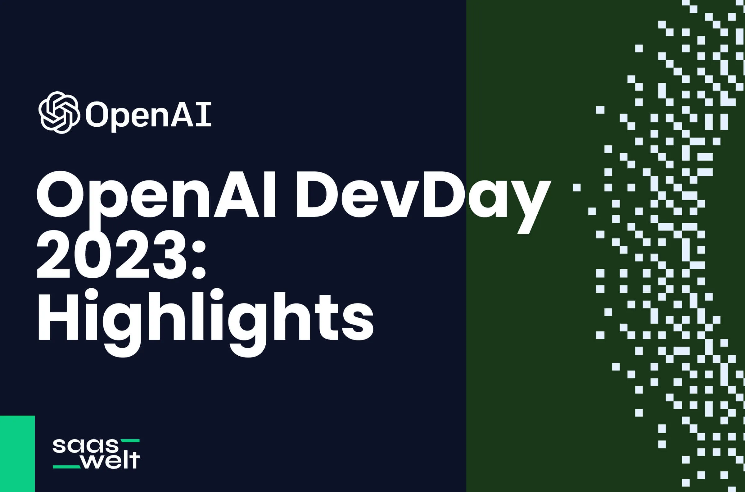 OpenAI DevDay 2023: Highlights und Produktaktualisierungen
