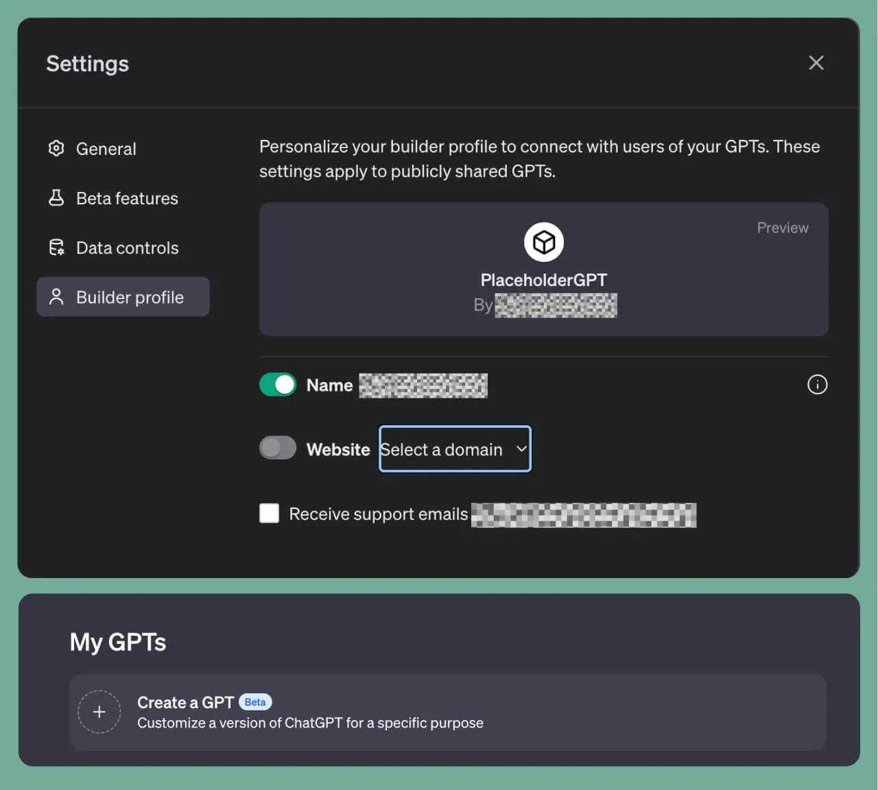 Custom GPT Store Übersicht