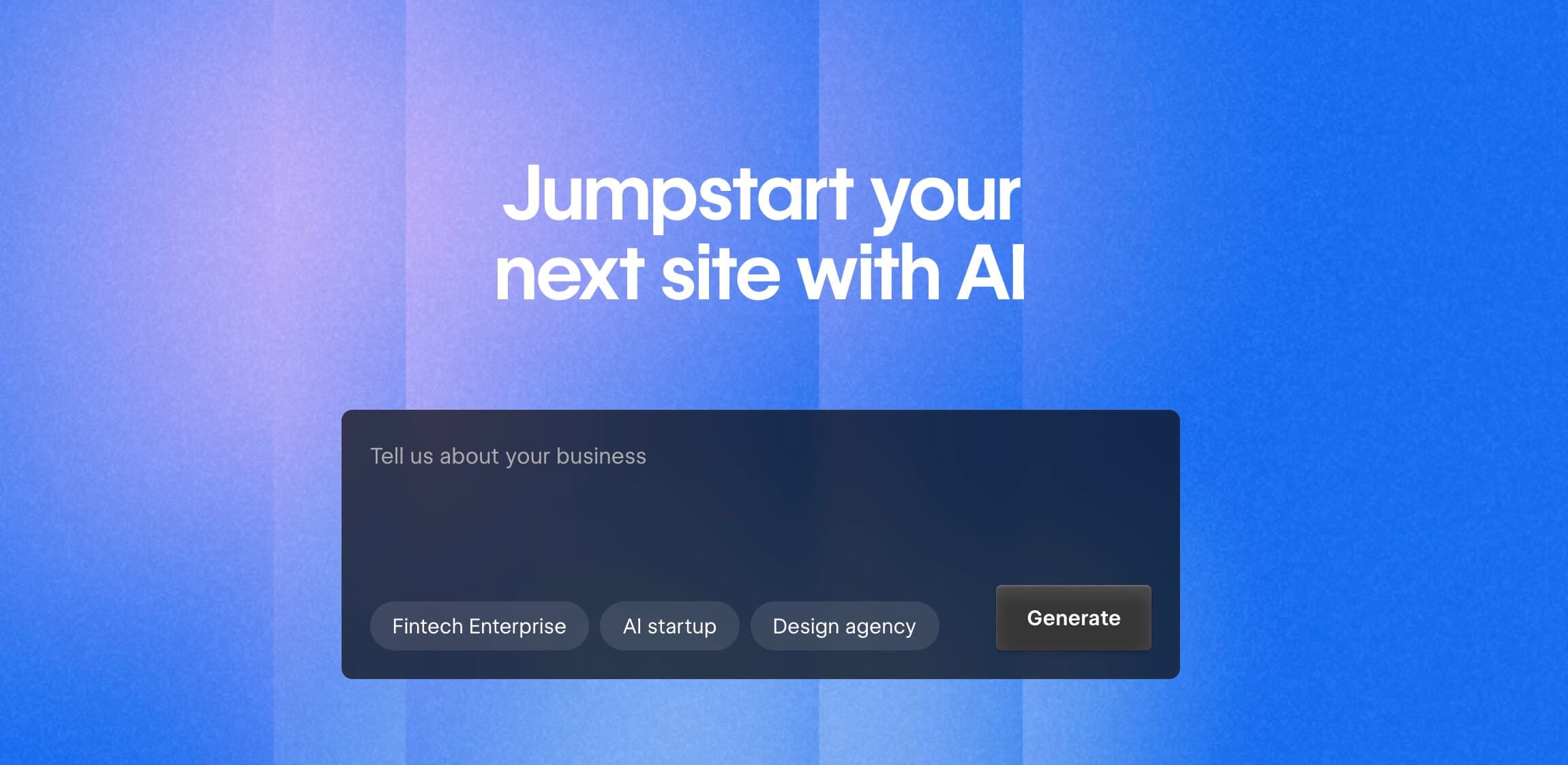 Webflow AI Assistant unterstützt beim Erstellen und Überarbeiten von Seiten direkt im Designer - hilfreich für schnelle SaaS-Iterationen.