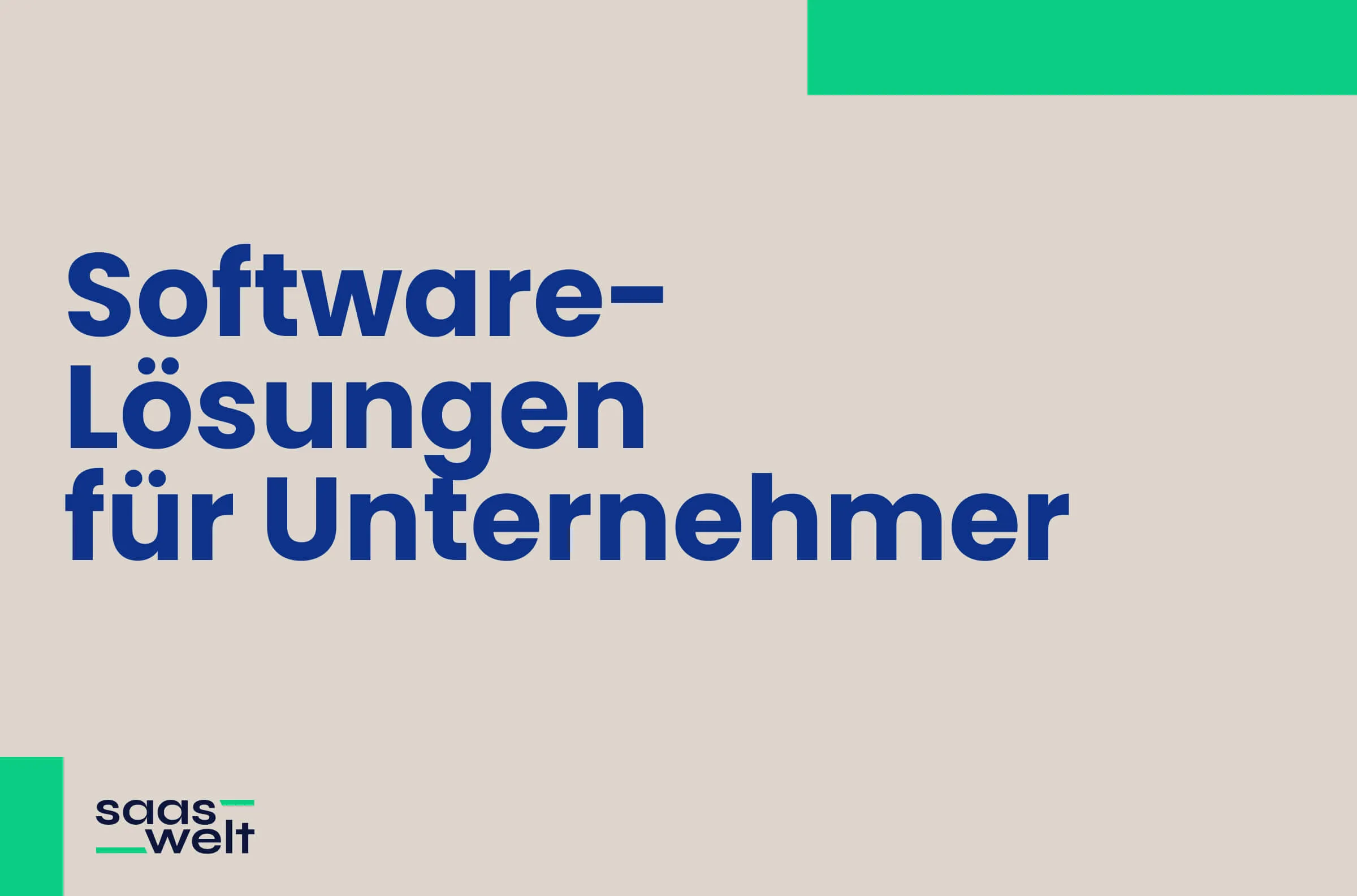 Unternehmer-Software: Effiziente Lösungen für Ihren Erfolg