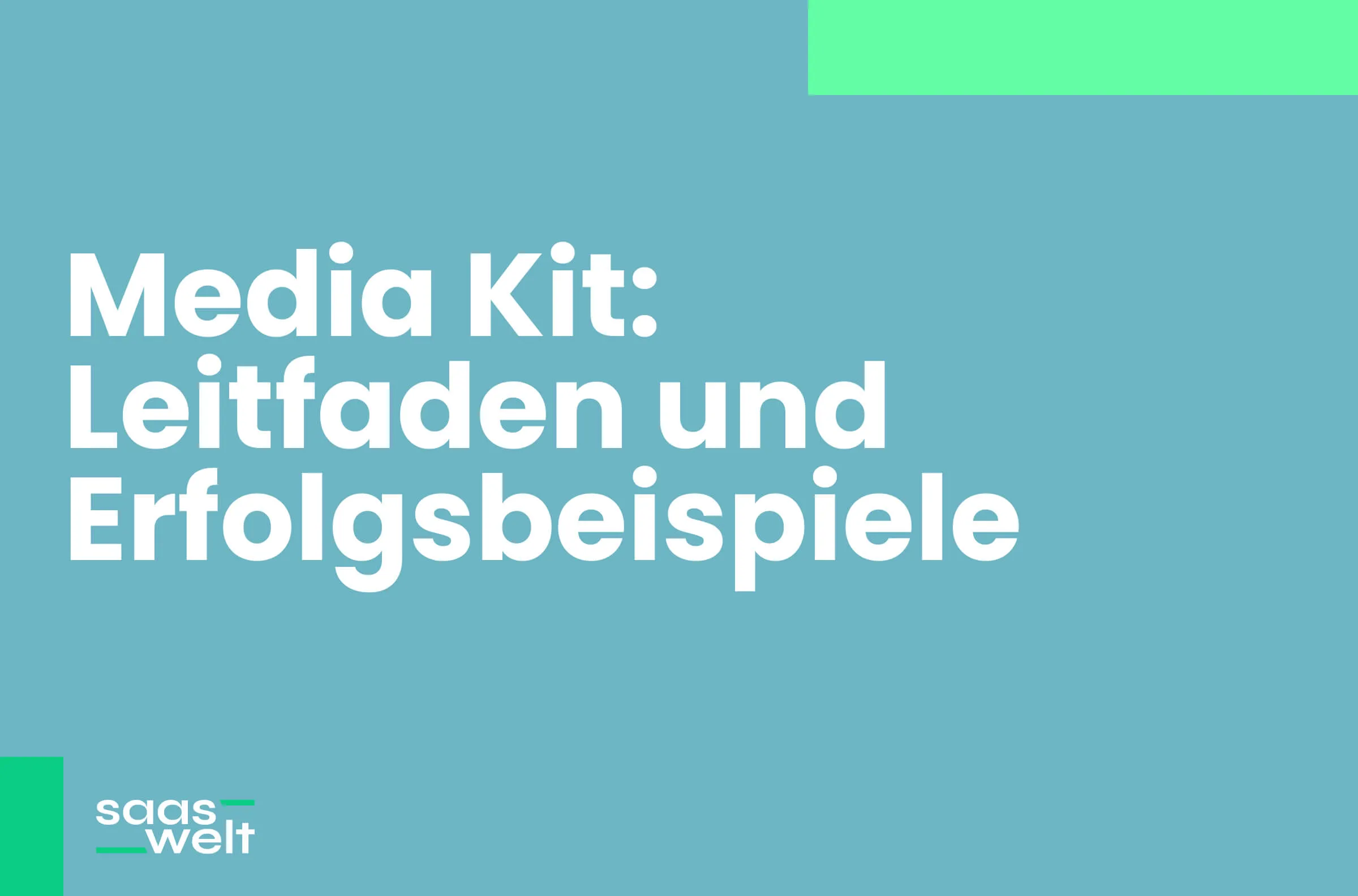 Media Kit: Leitfaden und Erfolgsbeispiele für Unternehmen und Influencer