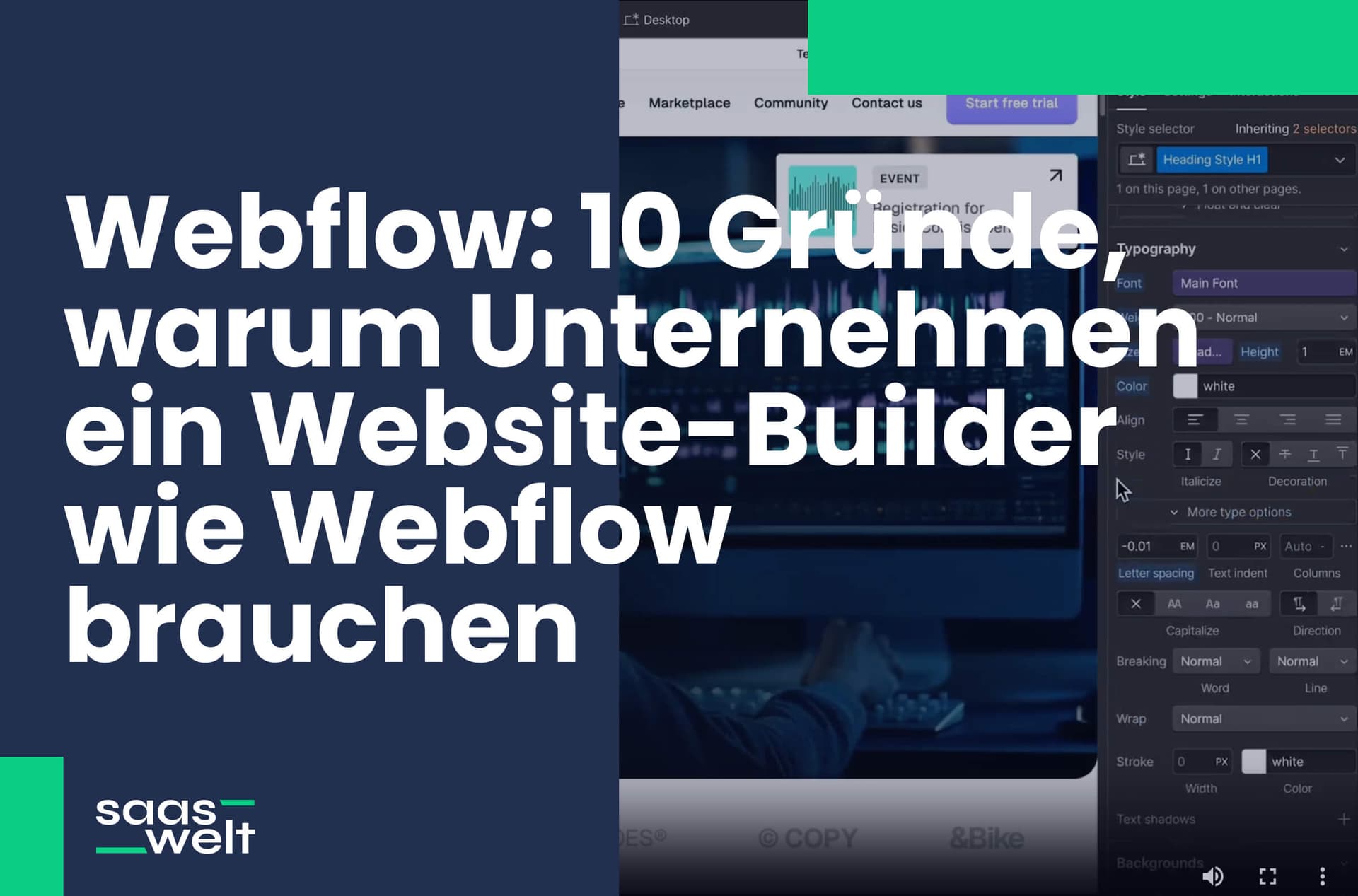 Webflow: 10 Gründe, warum Unternehmen ein Website-Builder wie Webflow brauchen