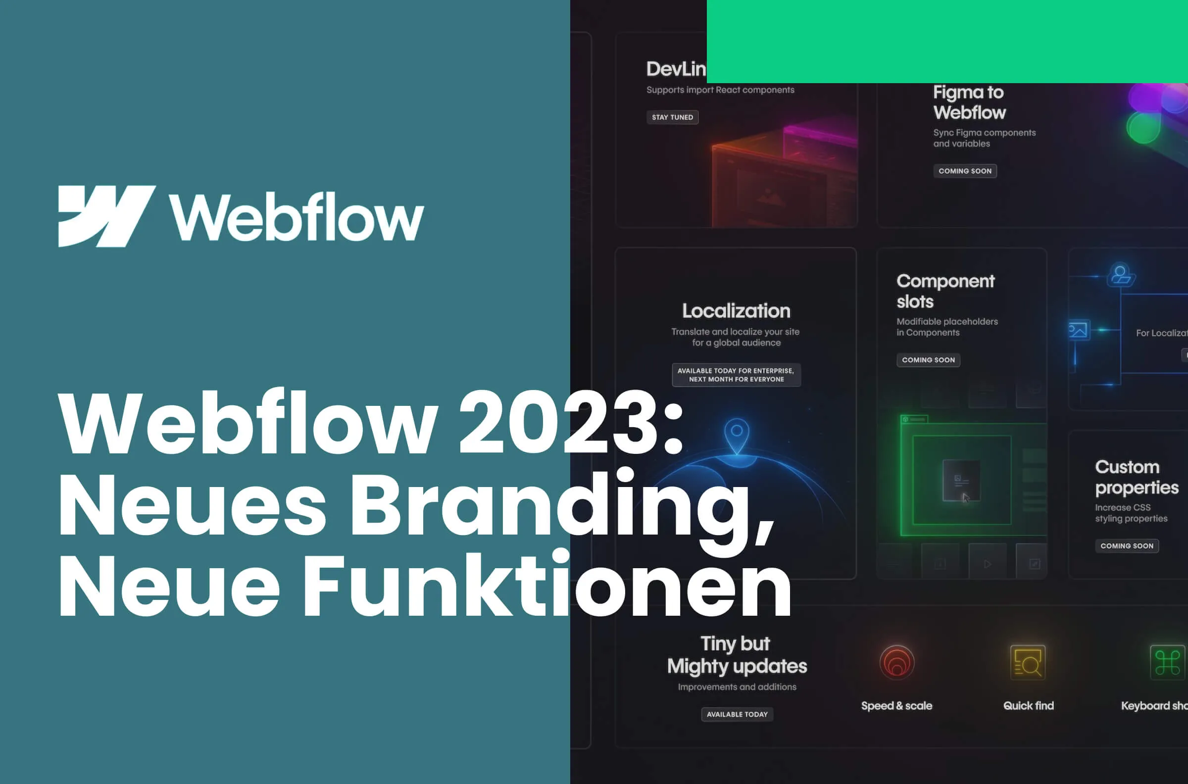 Webflow 2023: Ein Frischer Blick - Neues Branding, Neue Funktionen