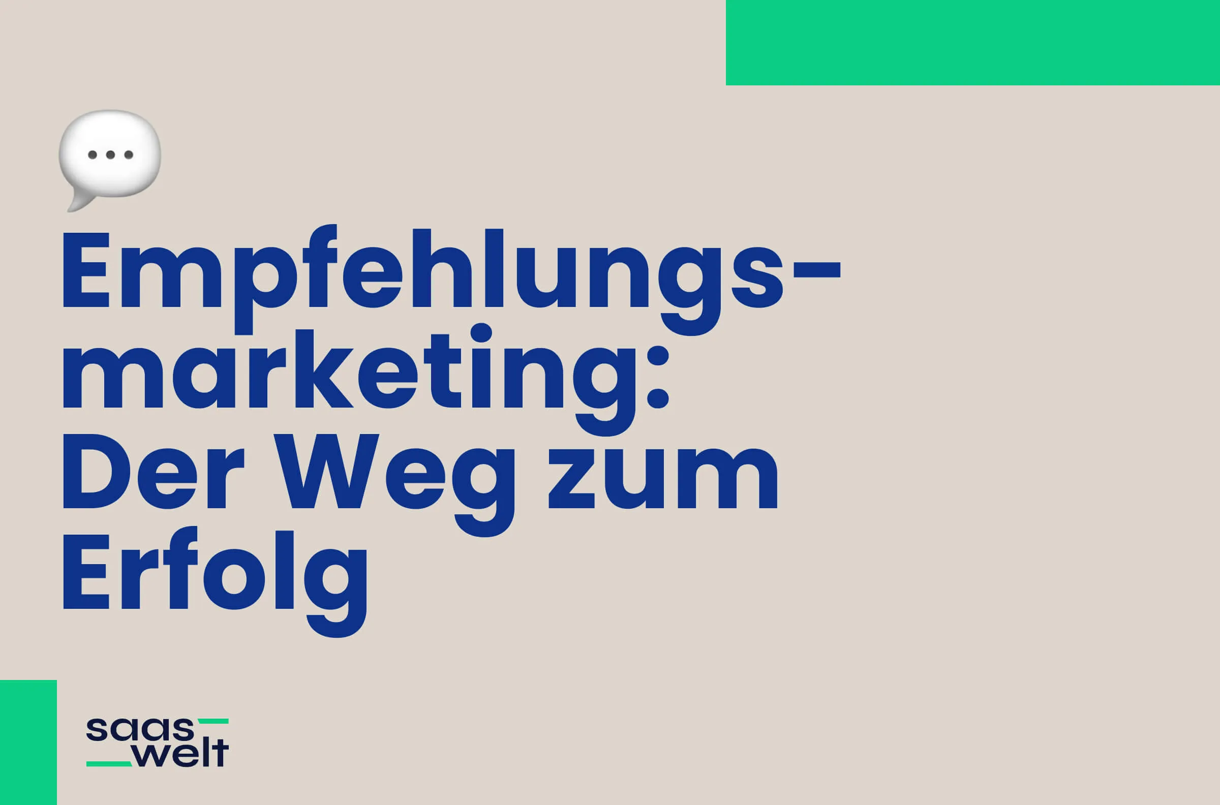 Empfehlungsmarketing: Wie SaaS-Unternehmen von Mundpropaganda profitieren