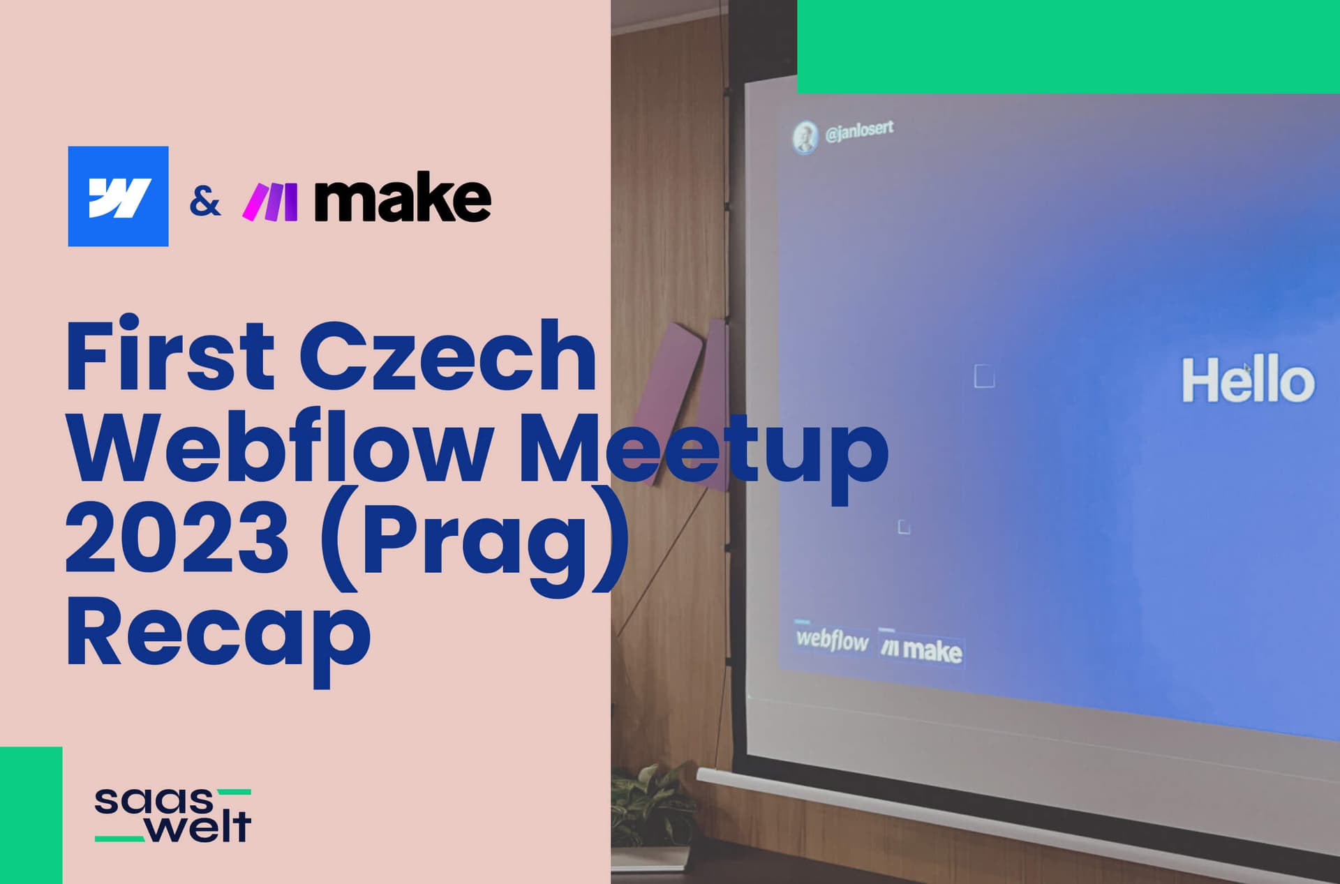 First Czech Webflow Meetup 2023 (Prag) Recap