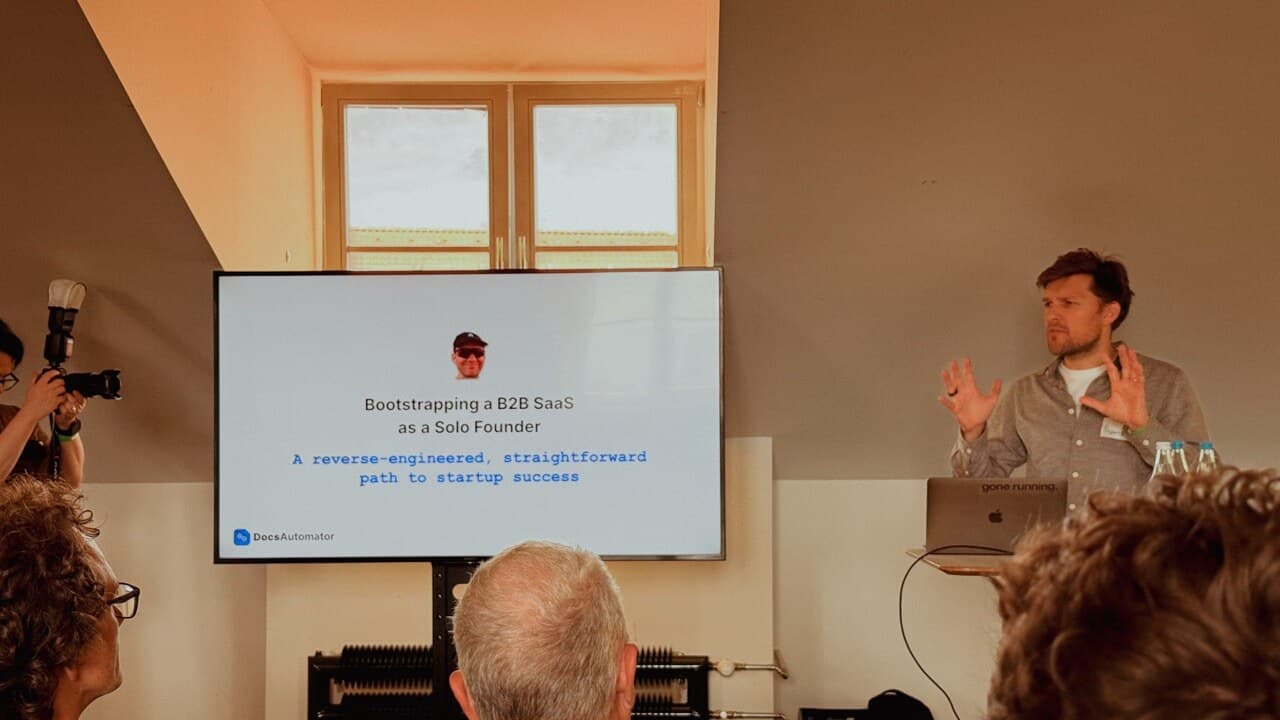 Buildersklub 2025 Berlin - Solo SaaS Session