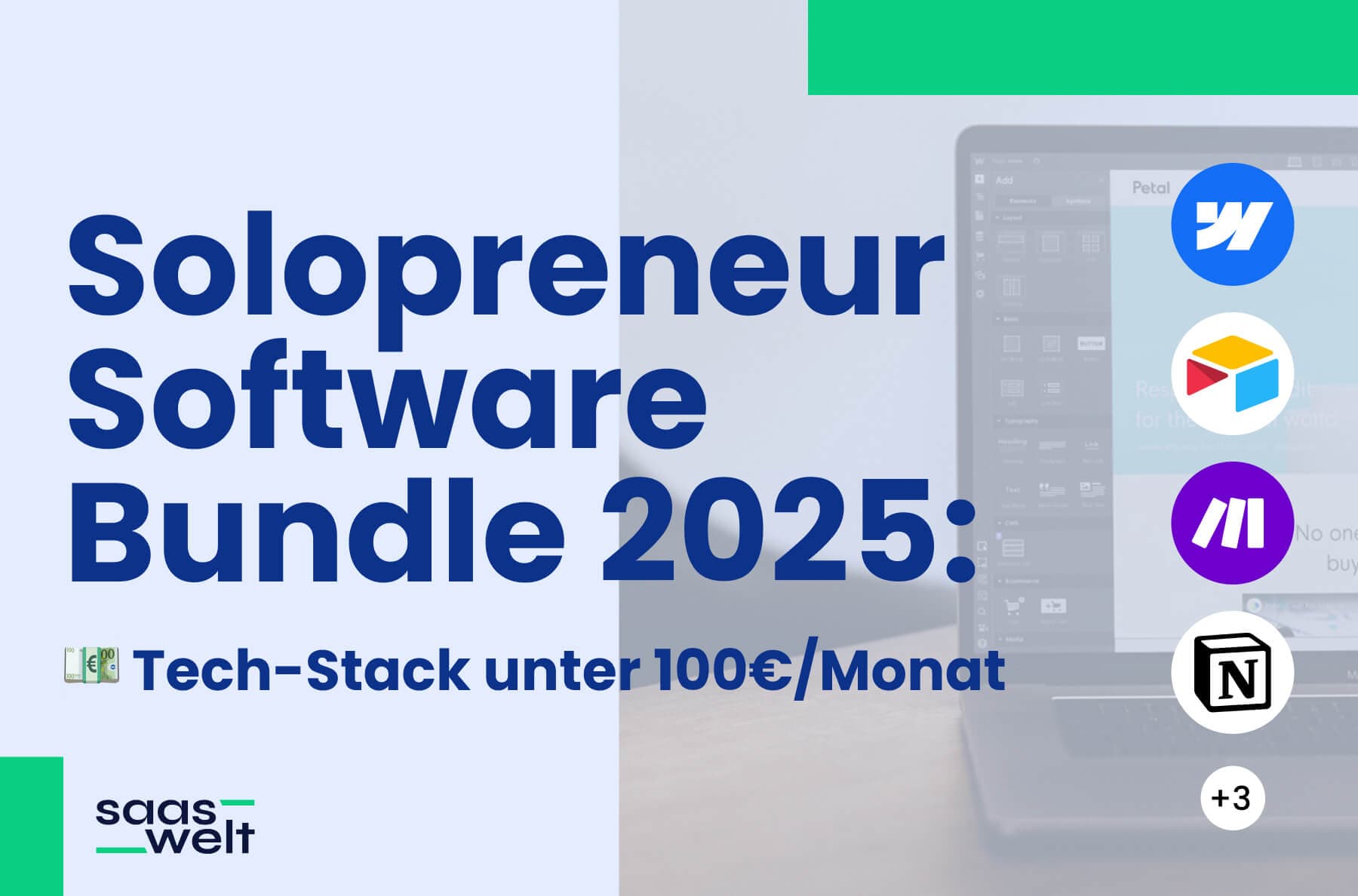 Solopreneur Software Bundle 2025: Komplettes Tech-Stack unter 100€/Monat